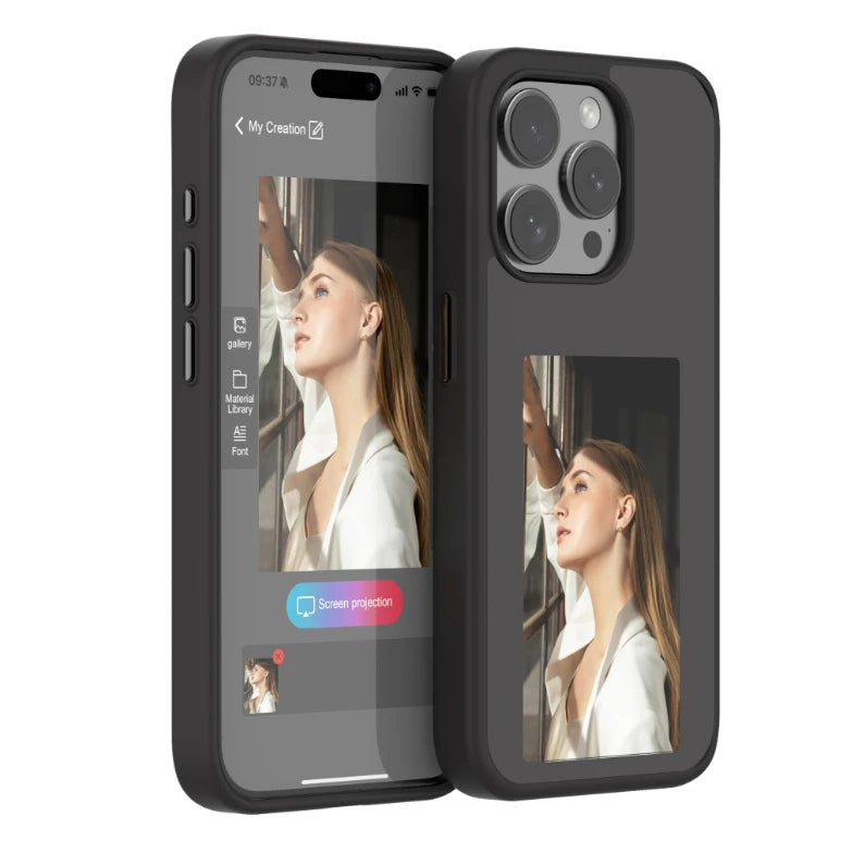EchoSkin E-Ink NFC Display Screen iPhone Case